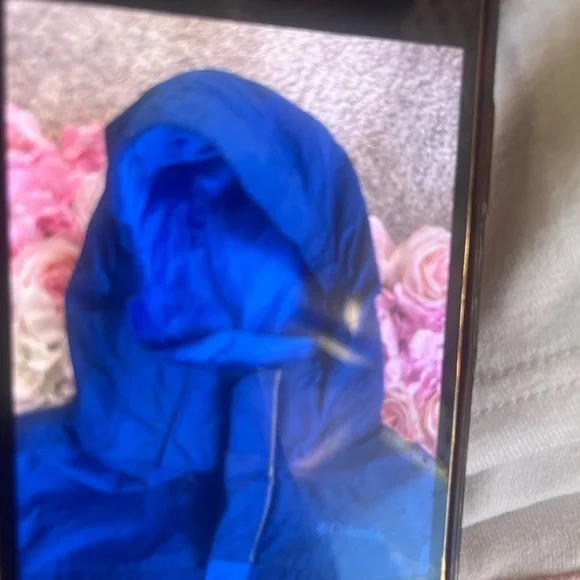 Columbia Kids Two-Tone Blue Raincoat - Picture 5 of 6